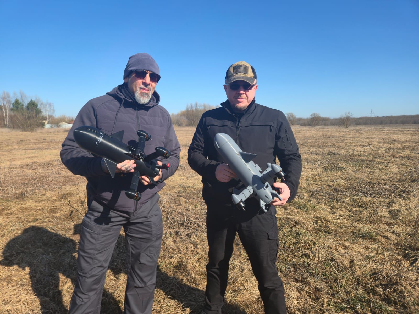 IronSky drone operators in active field deployment